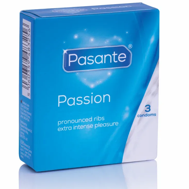 Pasante Gepunktete Kondome MS Placer 3 Stück