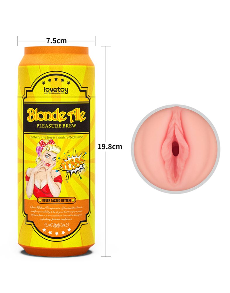 Blonde Ale Vagina Masturbator