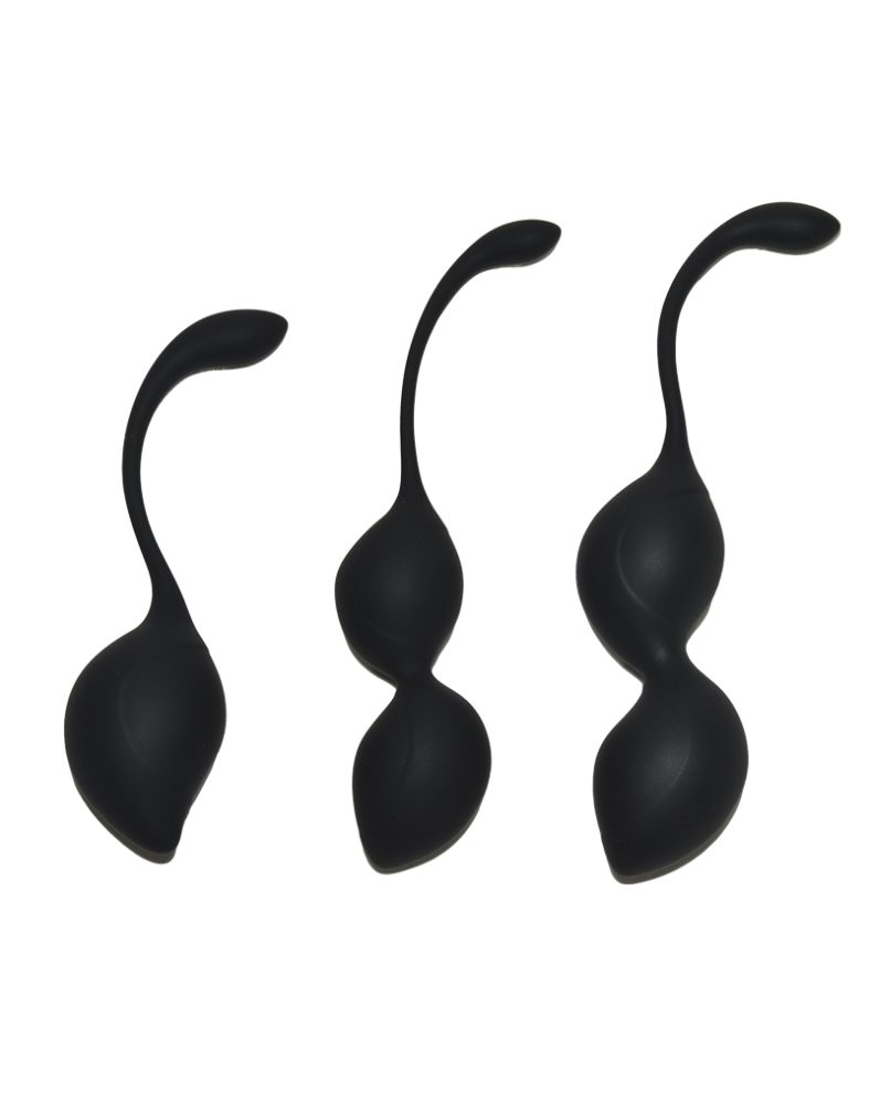 Rimba Geneva Kegel Balls Training Set Black