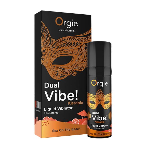 Orgie Dual Vibe Sex On The Beach Kissable Liquid Vibrator