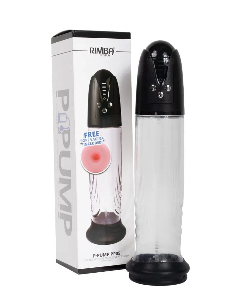 P-Pump PP05 - Electric Penis Enlarger + Vagina Sleeve