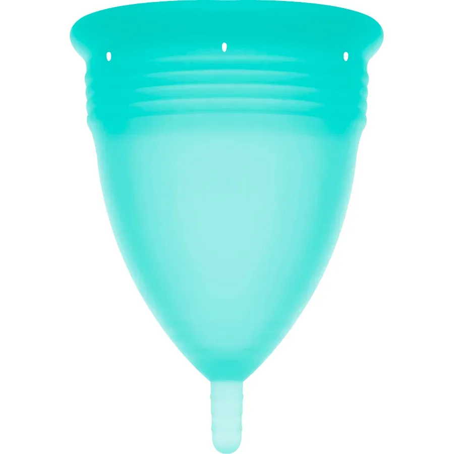 Stercup FDA Silikon-Menstrualcup Aquamarin