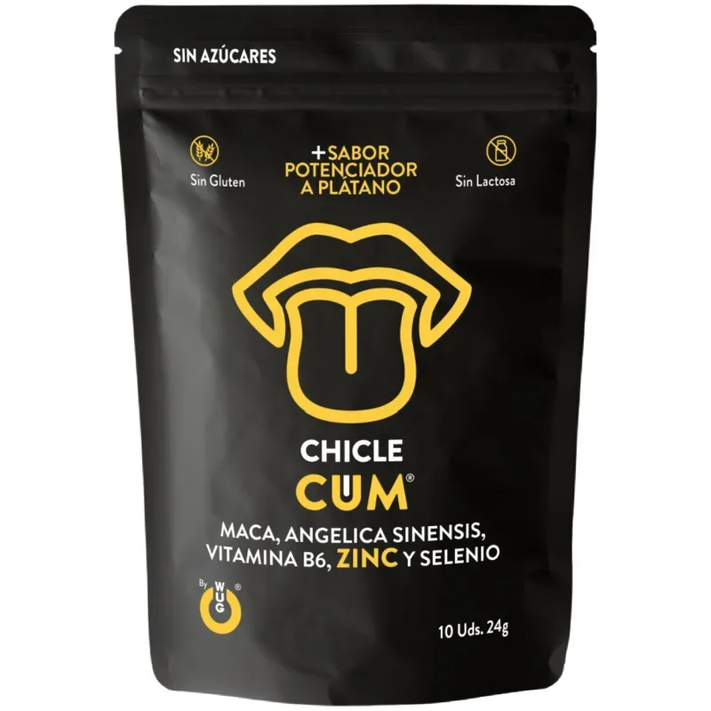WUG CUM Kaugummi Banane 10 Stück