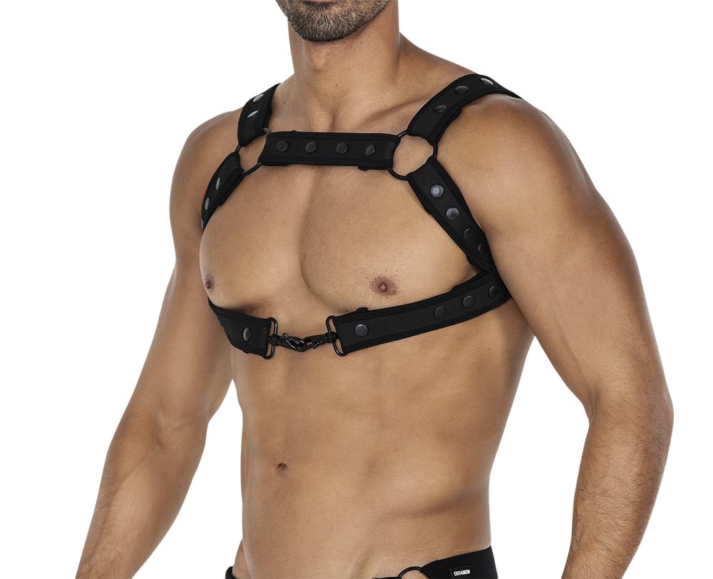 Cut4Men Brust-Harness 05 Black