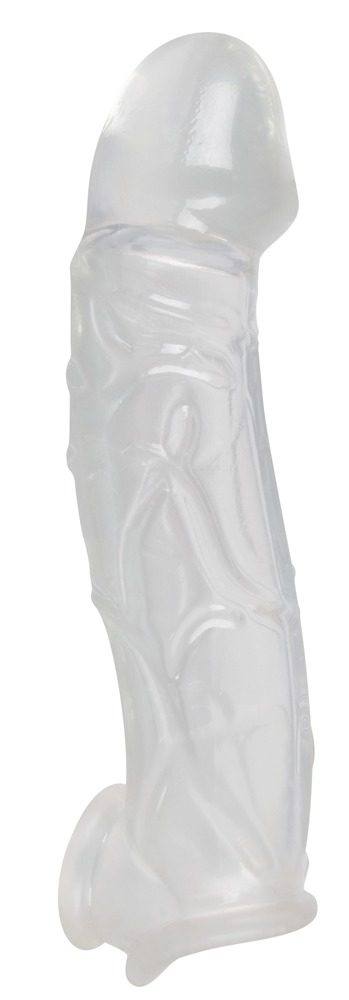 Penishülle ?Penis Sleeve with extension and ball ring? mit Hodenmanschette
