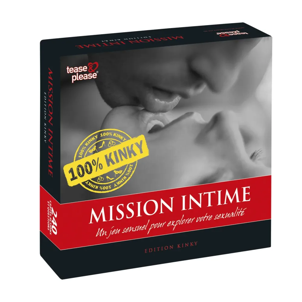 Tease-and-Please Mission Intime Kinky Erweiterungs-Set (Französisch) Sexy Spiel
