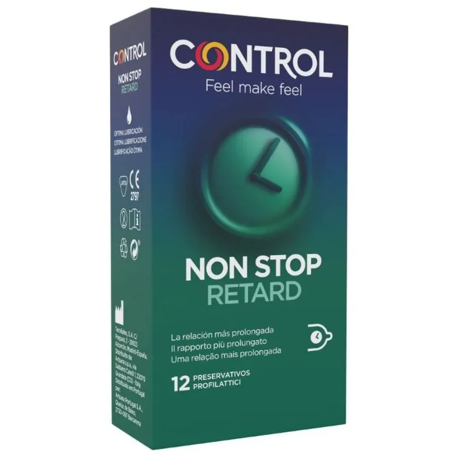 Control Non Stop Retard Kondome 12 Stück
