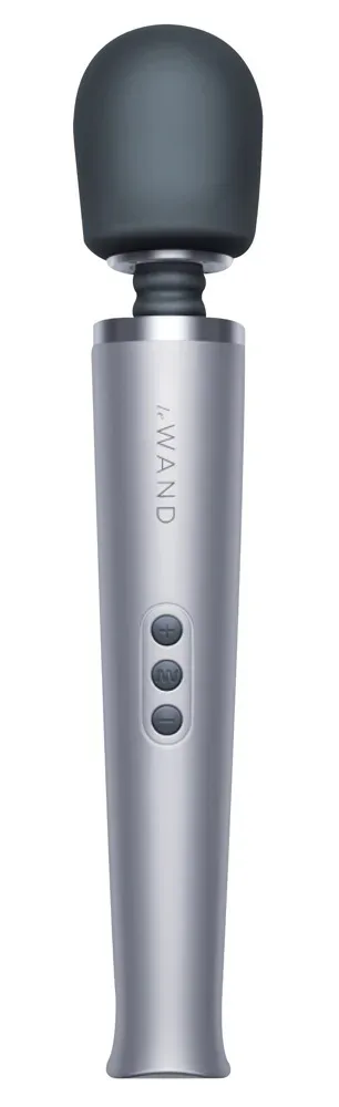 Le Wand Luxury Rechargeable Massage Wand Vibrator (Grey), Grau - Amorana