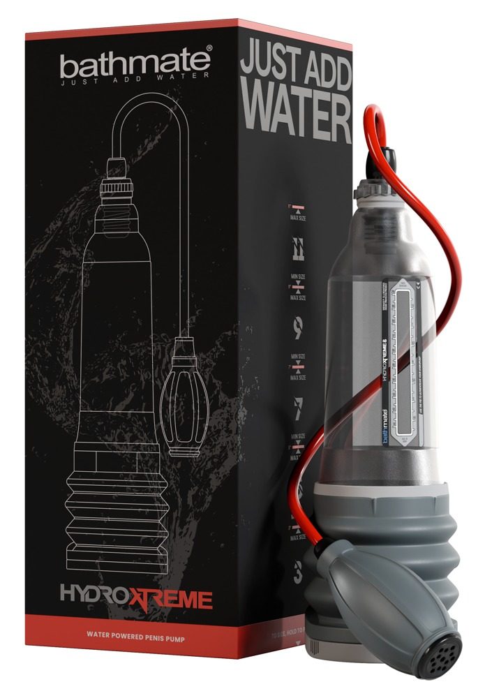 Penispumpe ?HydroXtreme8? mit Wasserkraft