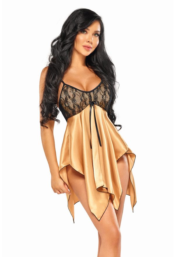 Beauty Night Julietta Chemise Gold
