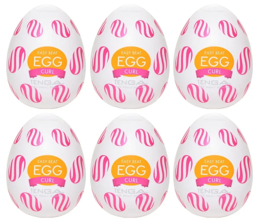 Tenga Egg Curl 6 Stück