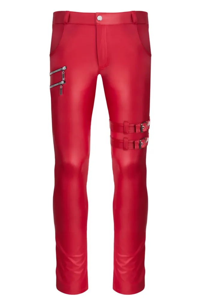 Herren Hose Tommaso Red