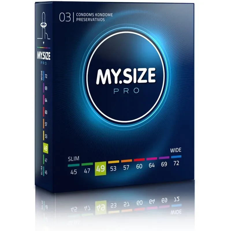 MySize -  MY.SIZE PRO 49 3er Kondom, 3 Stück