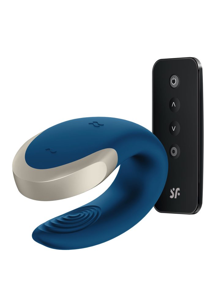 Satisfyer Double Love Bluetooth + App Blue