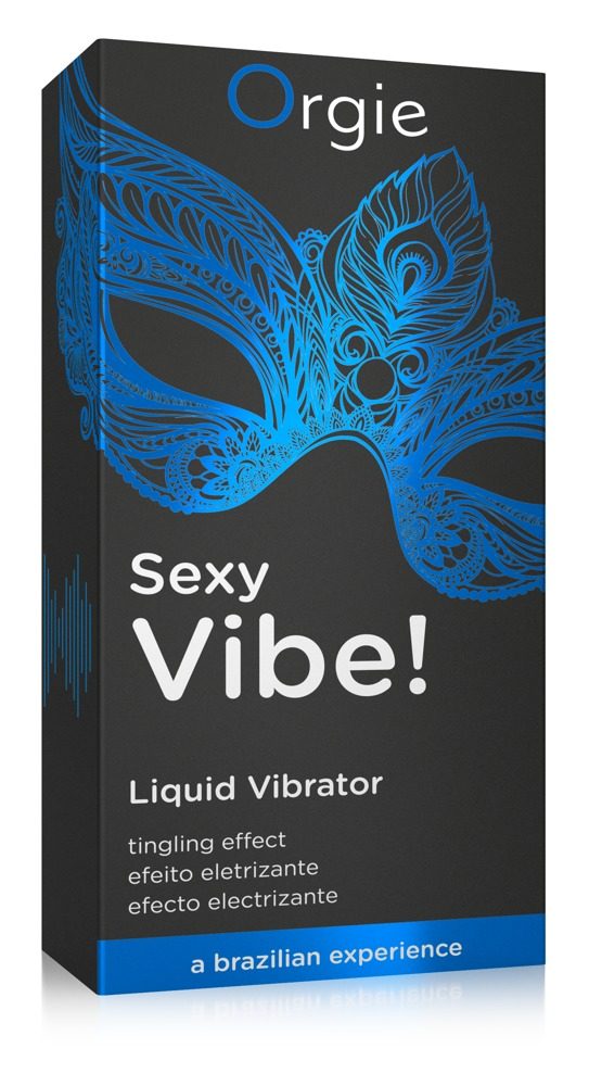 Orgie - Sexy Vibe! Liquid Vibrator Stimulationsgel - Blau - 6 ml