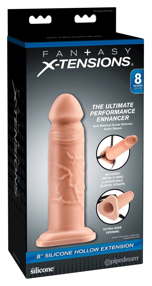 Silicone Hollow Extension 8