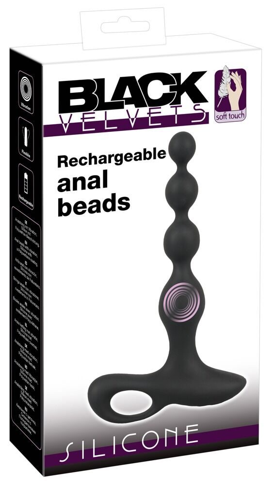 Analvibrator ?Vibrating Anal Beads? im Kugel-Design, 10 Vibrationsmodi