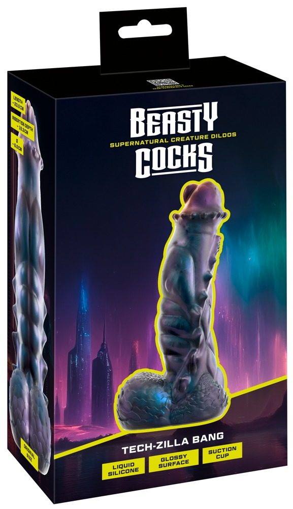 Dildo ?Tech-Zilla Bang? mit Saugfuß