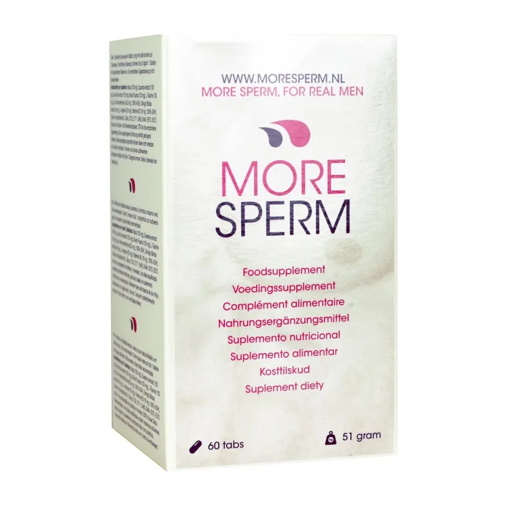 Morningstar More Sperm Nahrungsergänzung 60 Tabletten