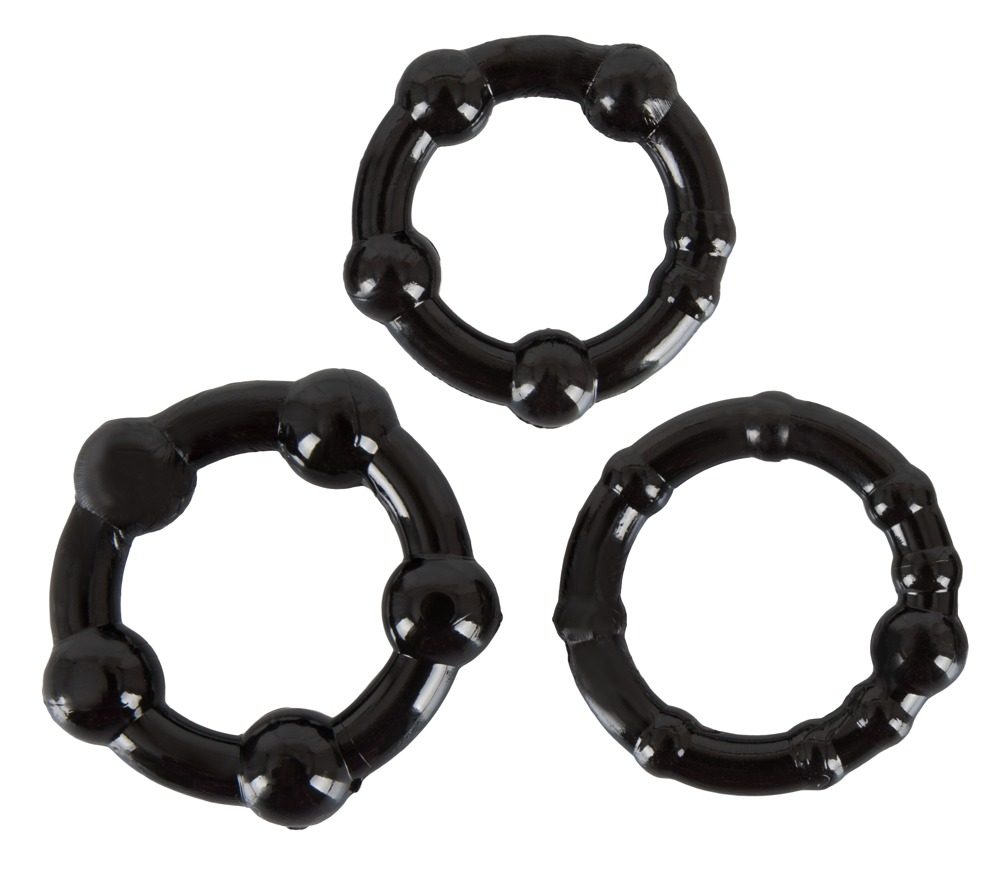 3-teiliges Penisring-Set ?Get Hard?