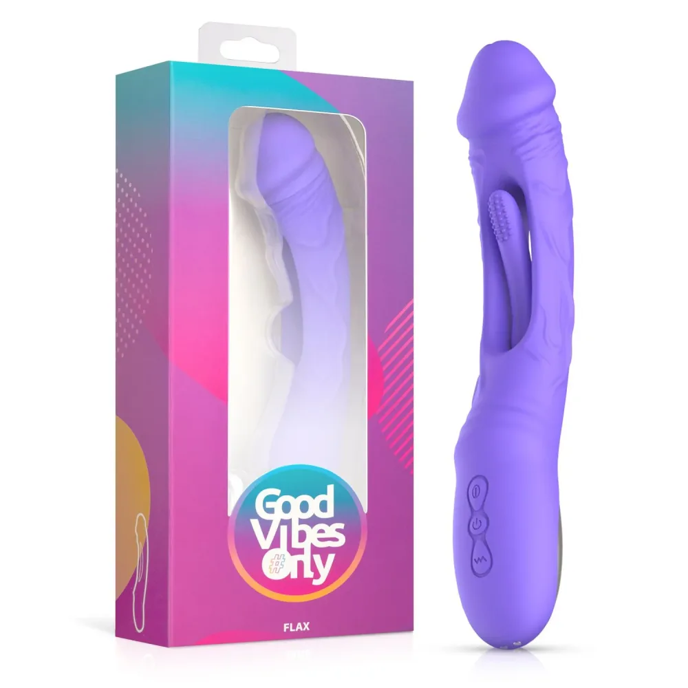 Good Vibes Only Vibrator mit Flatterndem G-Punkt Stimulator