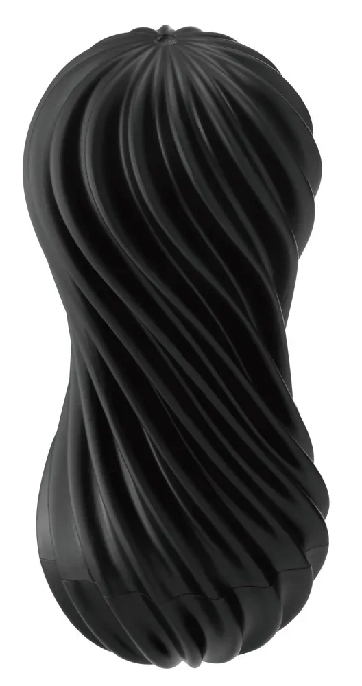 Tenga Flex Manual Masturbator[Black], Schwarz - Amorana