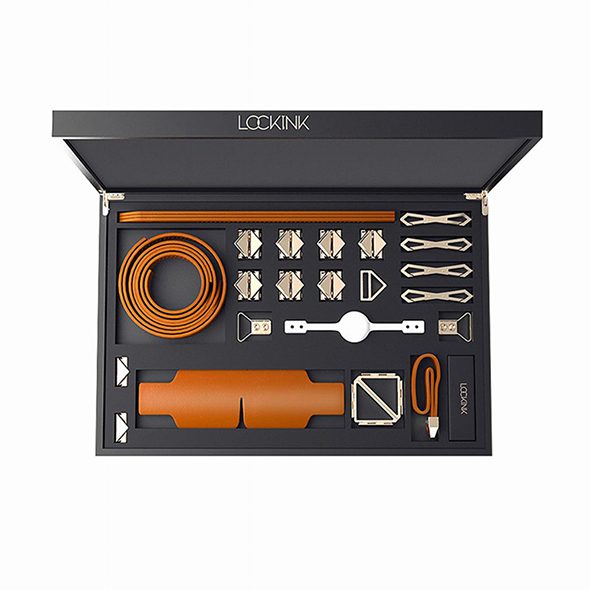 Lockink Bondage & Restraint Set Brown
