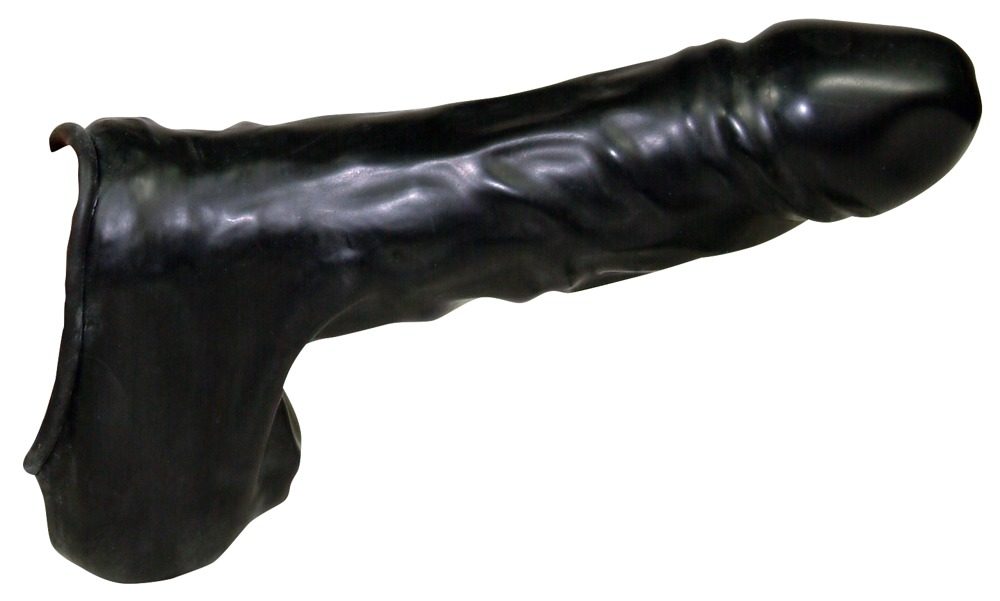 Penis-/Hodenhülle ?Black Sleeve? aus Latex