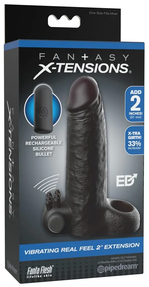 Penishülle ?Vibrating Real Feel 2