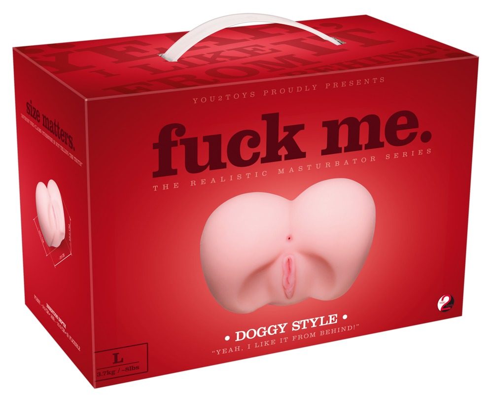 Masturbator ?Doggy Style? mit Vagina- und Anusöffnung