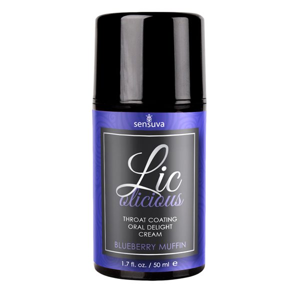 Sensuva Lic-o-Licious Oral Blueberry Muffin