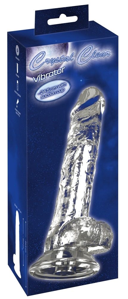 Crystal Vibrator mit Saugfuss
