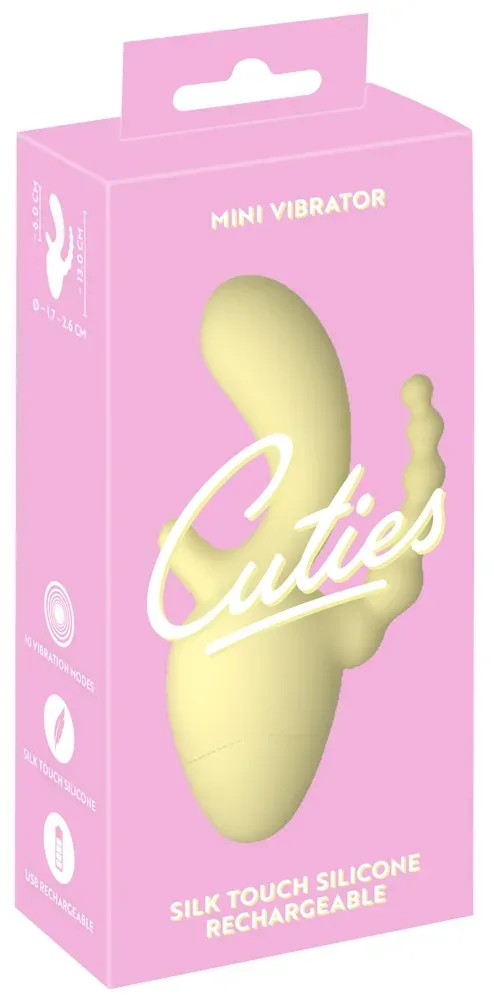 Minivibrator mit Klitoris- & Anus-Stimulator