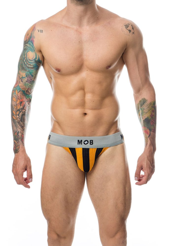 MOB Stripe Classic Jock Orange