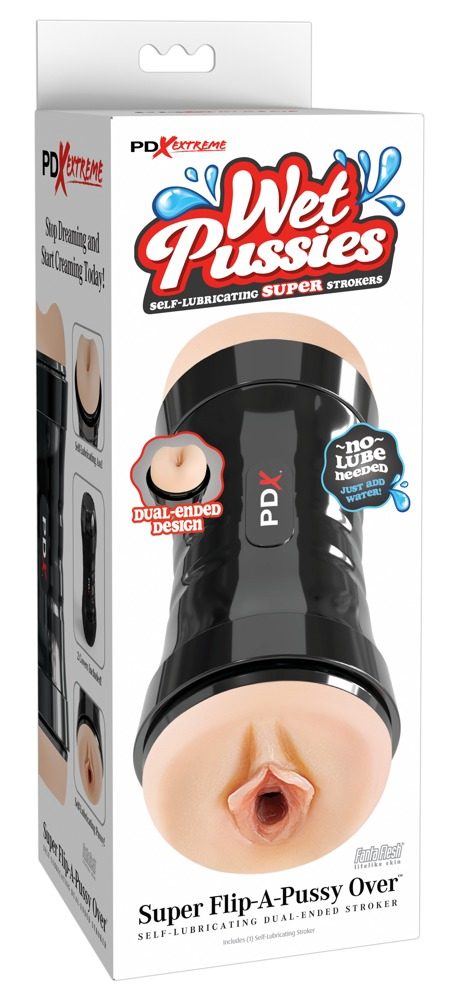 Masturbator ?Super Flip-A-Pussy?, beidseitig verwendbar