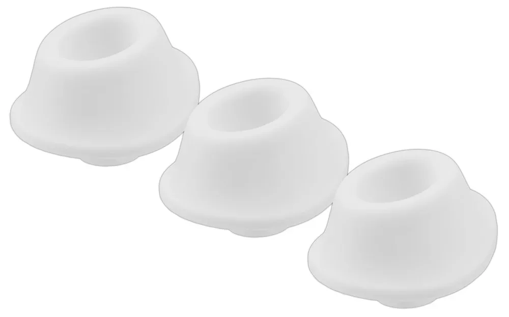 Premium, Starlet, Liberty Heads White S (Pkg of 3), Small - Amorana