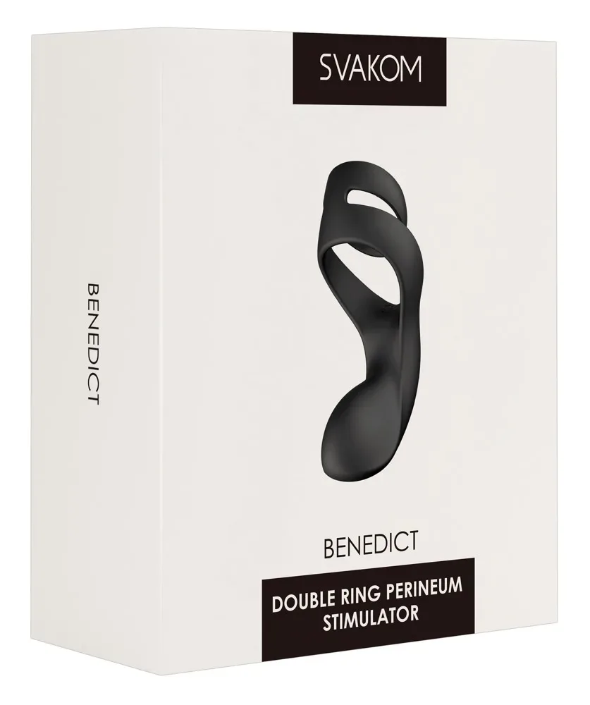 Penis-/Hodenring ?Benedict? mit Perineumvibrator