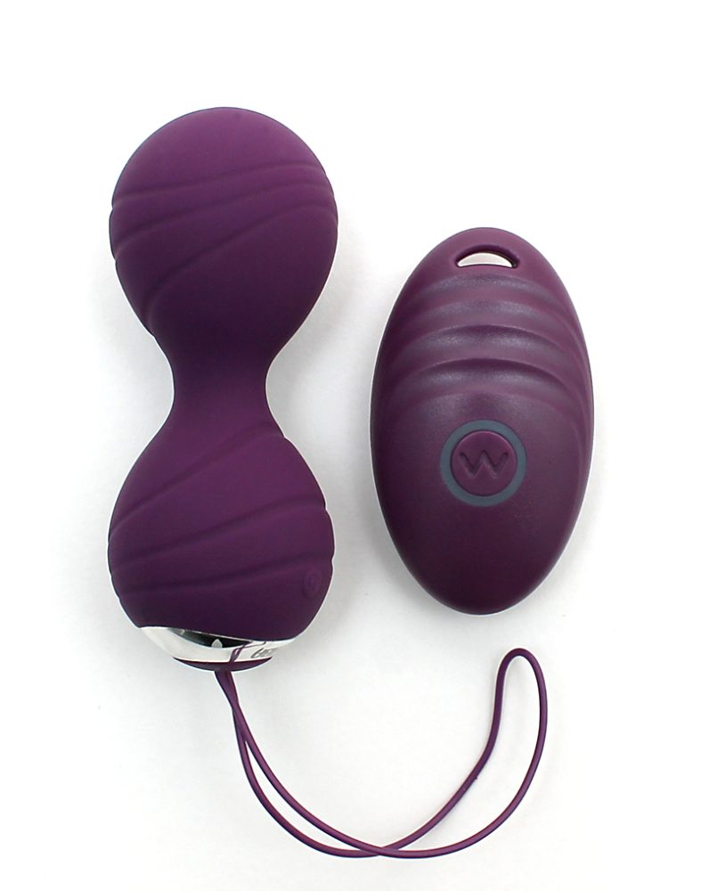 Rimba Cannes Vibrating Balls Purple