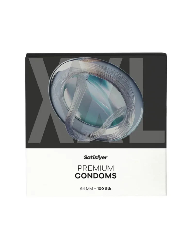 Satisfyer Kondome Grösse 64 (XXL) 100 Stück