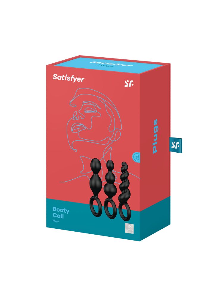 Satisfyer Booty Call 3pcs Black