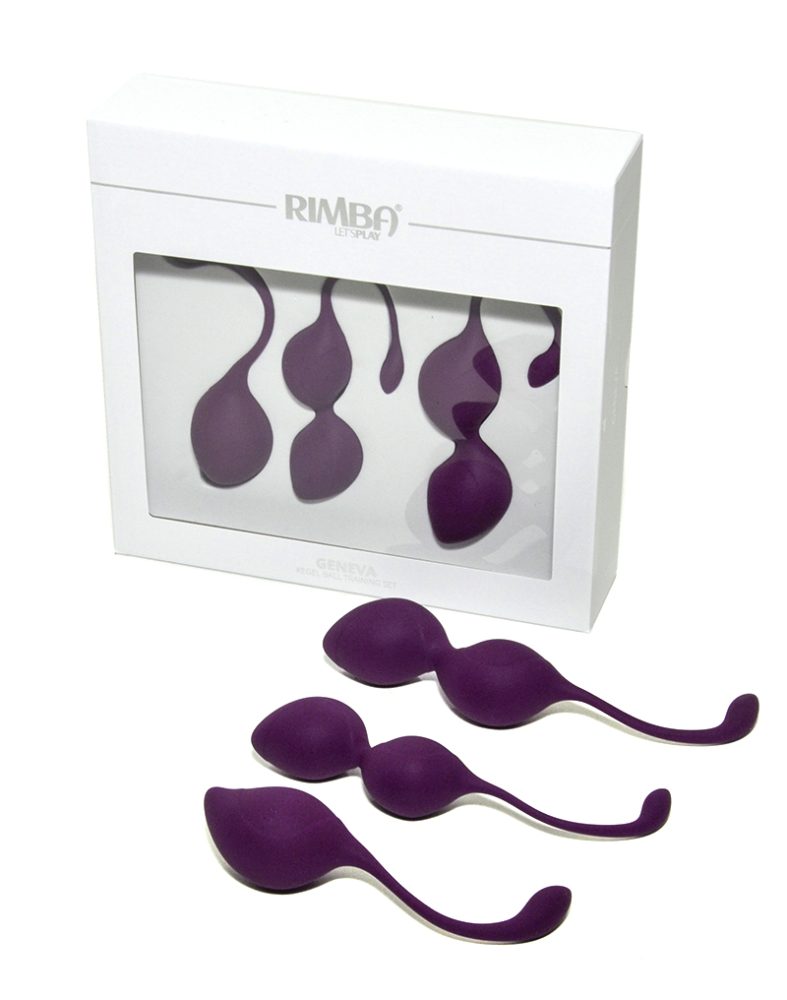 Rimba Geneva Kegel Balls Training Set Purple