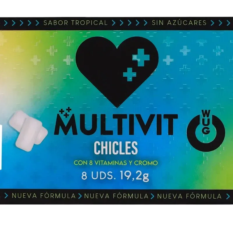 WUG Multivit Funktions-Kaugummi 8 Stück