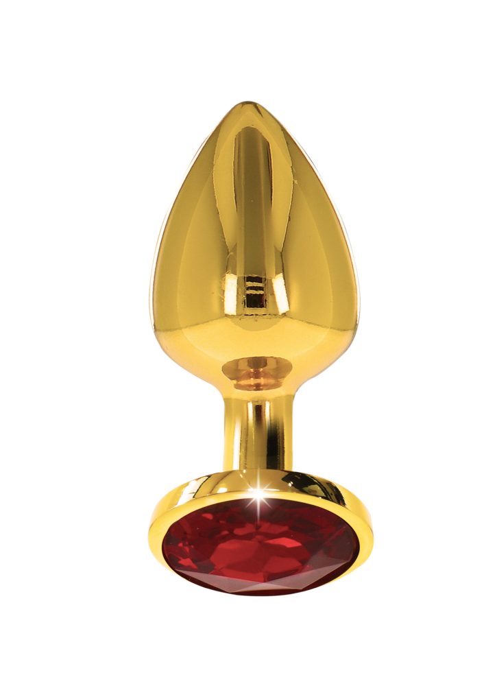 Taboom Butt Plug With Diamond Jewel M Red
