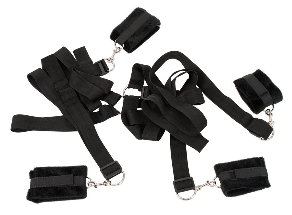 Bettfesselset ?Bed Shackles? mit Hand- und Fußfesseln
