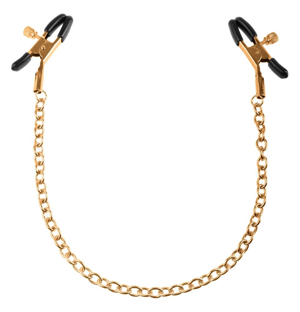 Nippelklammern ?Nipple Clamps?, in Gold-Optik