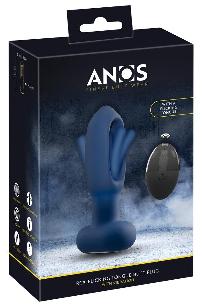 Analvibrator mit Flicking Tongue-Funktion