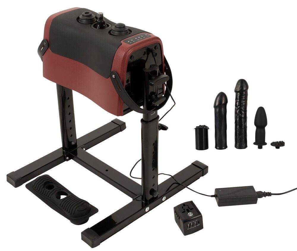 Sexmaschine ?CLIMAXXR360? mit abnehmbarem Vibropad-Sitz