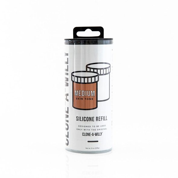 Clone-A-Willy Refill Medium Skin Tone