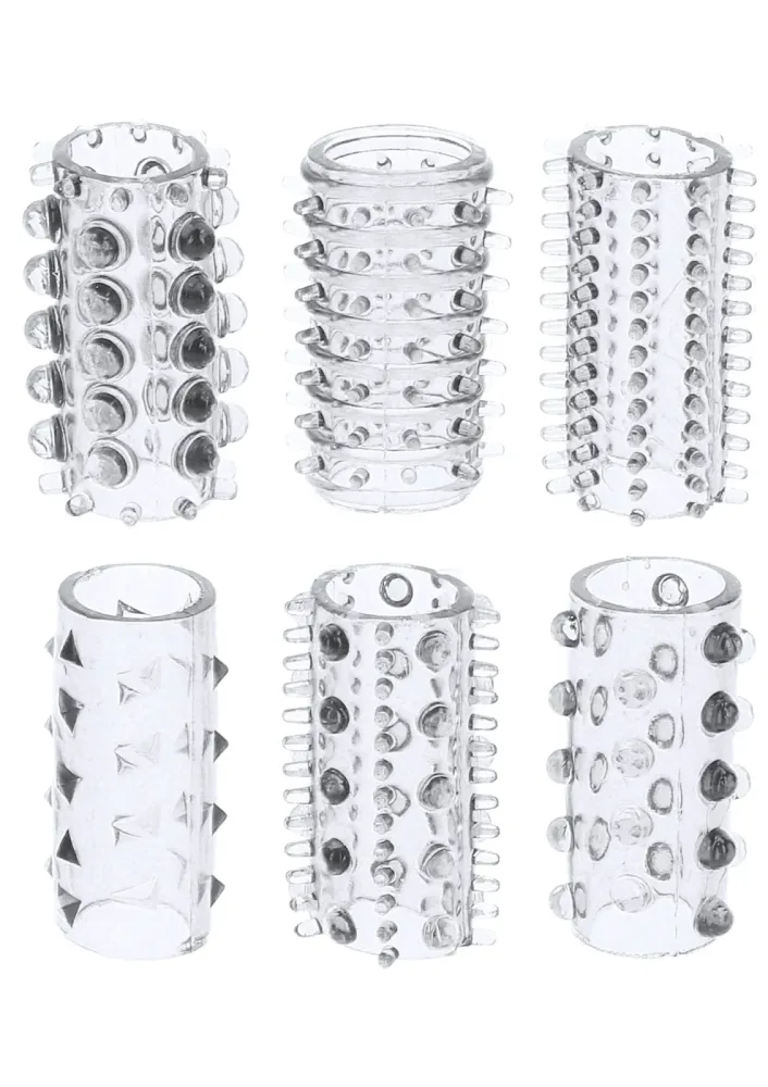 Toyjoy Power Penis Set Penis Sleeve[Transparent], Transparent - Amorana