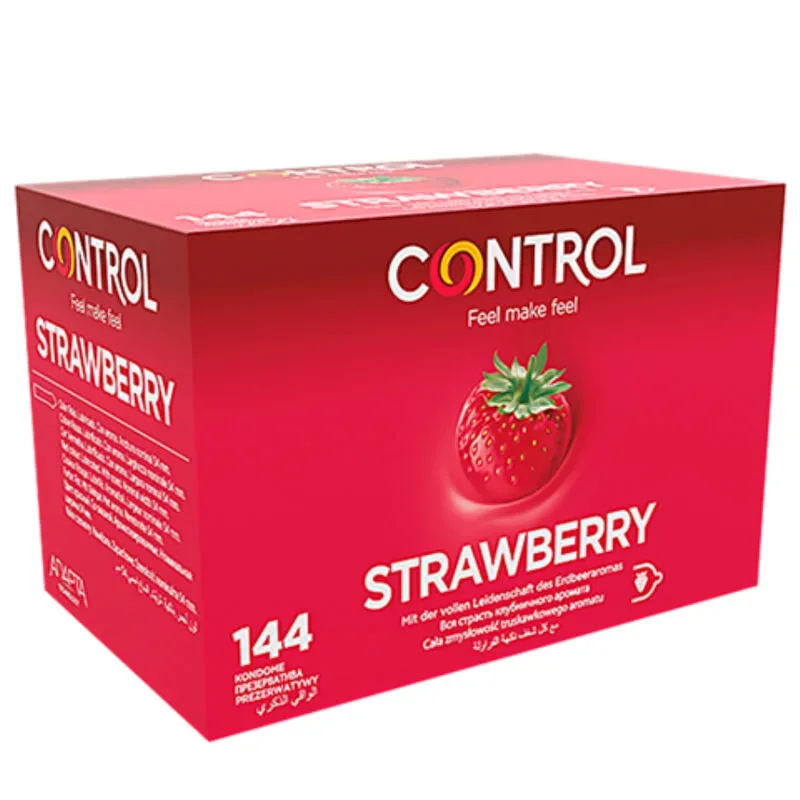 Control Adapta Erdbeerkondome 144 Stück